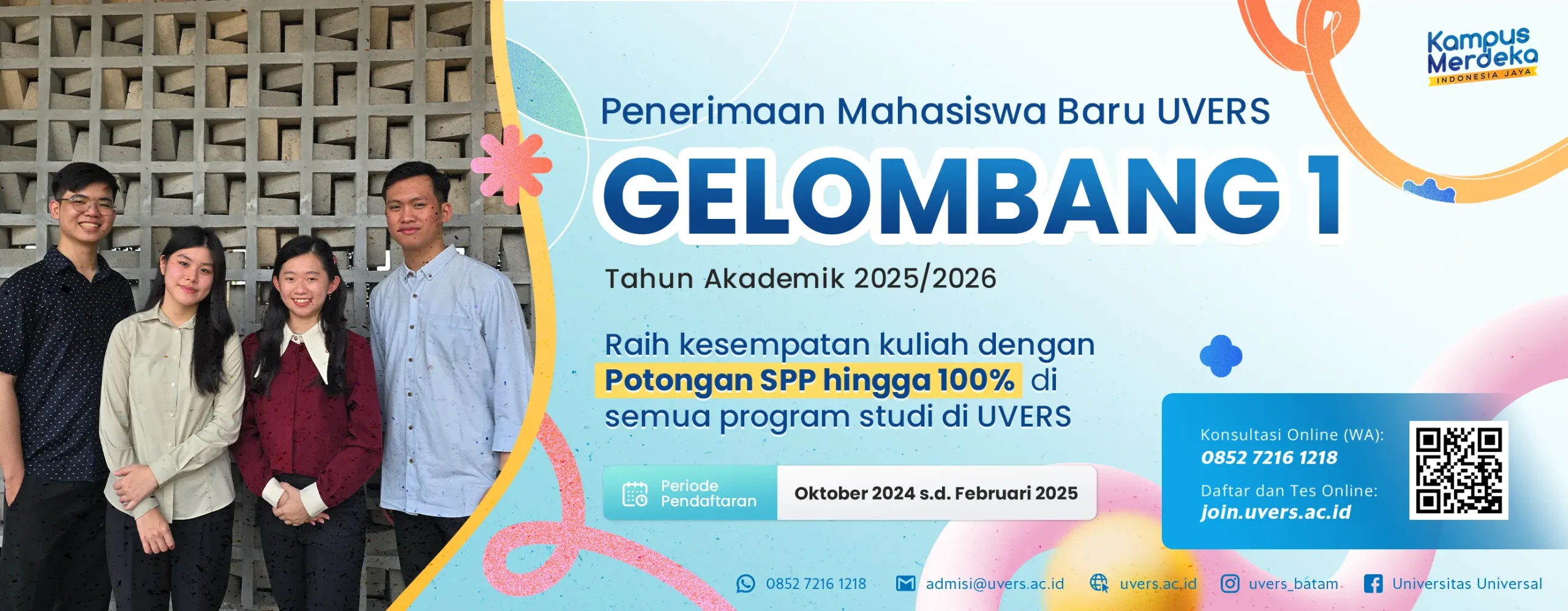 Gelombang 1 2025 2026